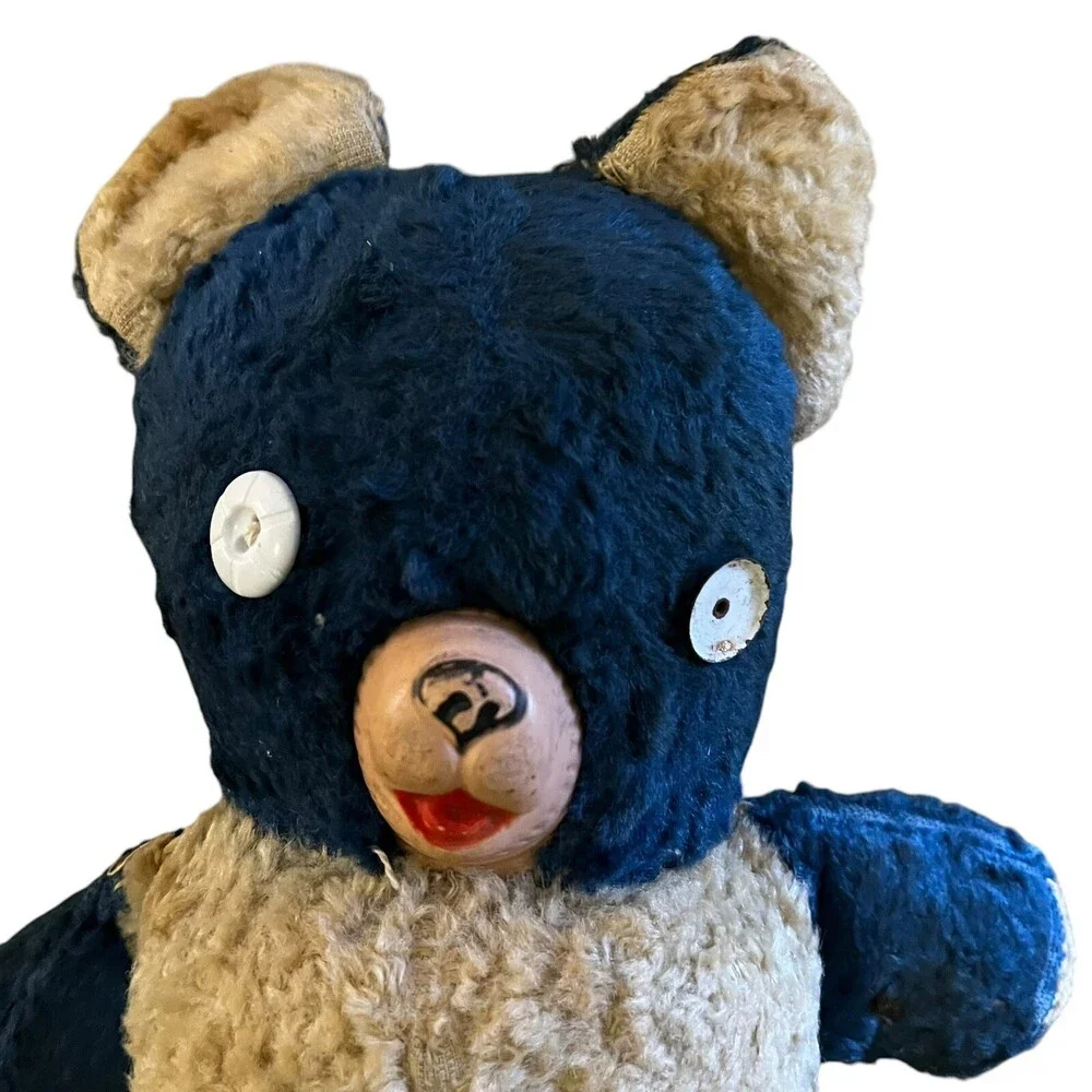 VTG 50s 60s Plush Blue 13